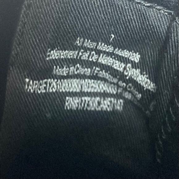 Altuzarra collab lace up bootie, womens size 7 black faux leather ankle boot - Picture 10 of 13